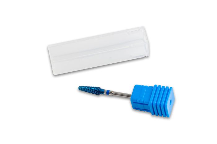 Фреза вольфрамова твердосплавна 04 Blue Tungsten Umbrella (синя насічка)