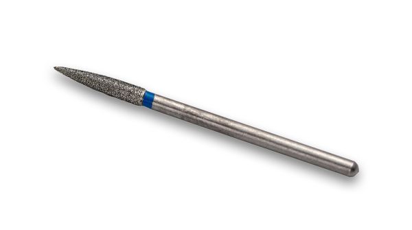 Фреза алмазна Конус, діаметр-2,7 мм, (синя насічка)