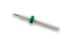 Фреза керамічна Small Round C голка тупа з пластиковим кільцем (зелена насічка)