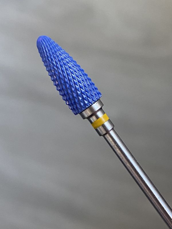 Керамічна фреза синя Blue Flame XF кукурудза (жовта насічка)