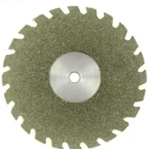 Диск алмазний стоматологічний Пила двосторонній діаметр 22 мм товщина 0,20 мм (З 04)