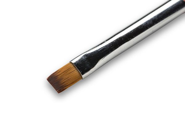 Пензель Rubin LBS 11 для моделювання нігтів гелем квадратна