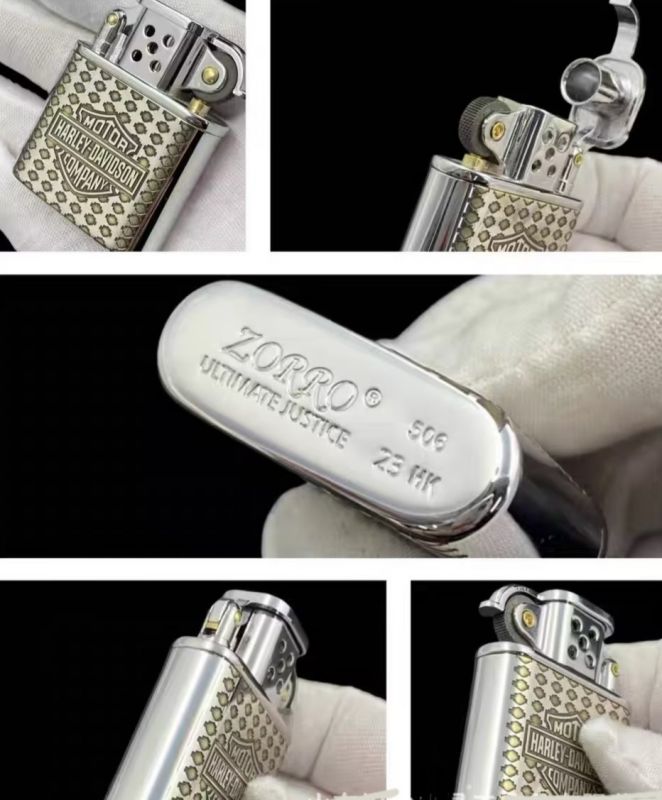 Бензинова запальничка ZORRO в стилі HARLEY-DAVIDSON