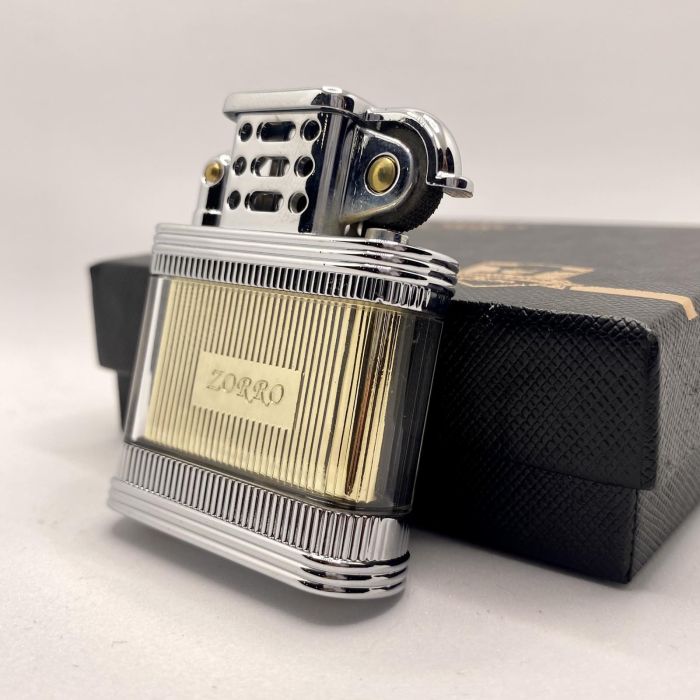 Бензинова запальничка Zorro "Transparent Series"