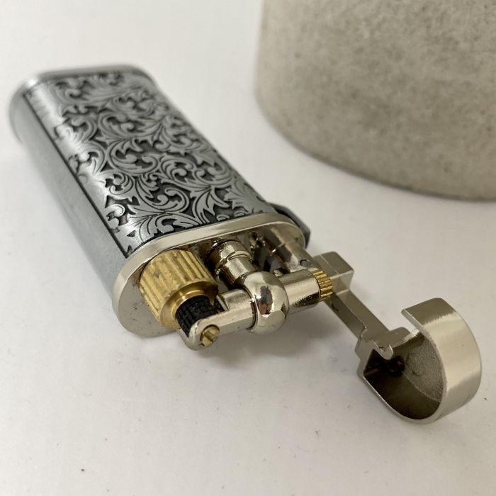 Газова запальничка Koji "Silver Lace" (Срібне мереживо)