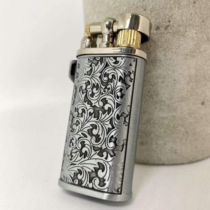 Газова запальничка Koji "Silver Lace" (Срібне мереживо)