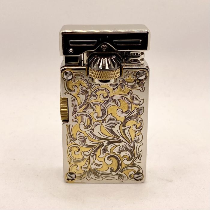 Бензинова запальничка Chief Квітковий орнамент