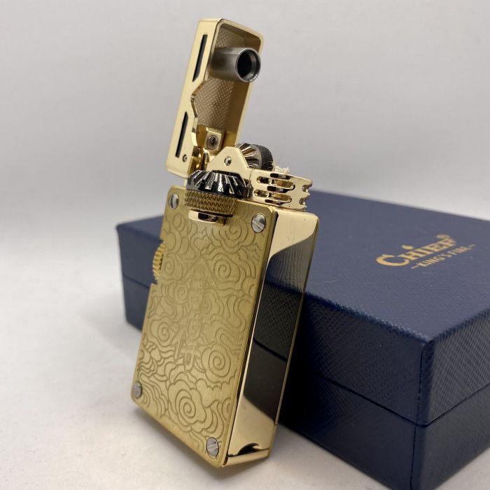 Бензинова Запальничка Chief  Золотий Дракон