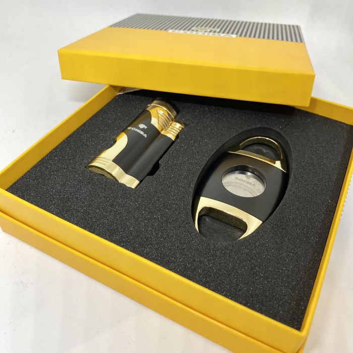 Турбо-запальничка Cohiba та гільйотина у наборі