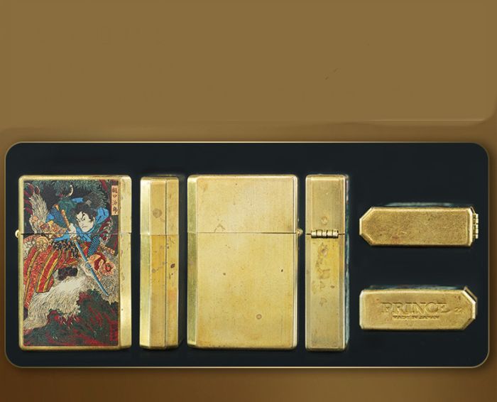 Бензинова запальничка Prince (Японія) — Серія "Самурай" (Ukiyo-e Edition)