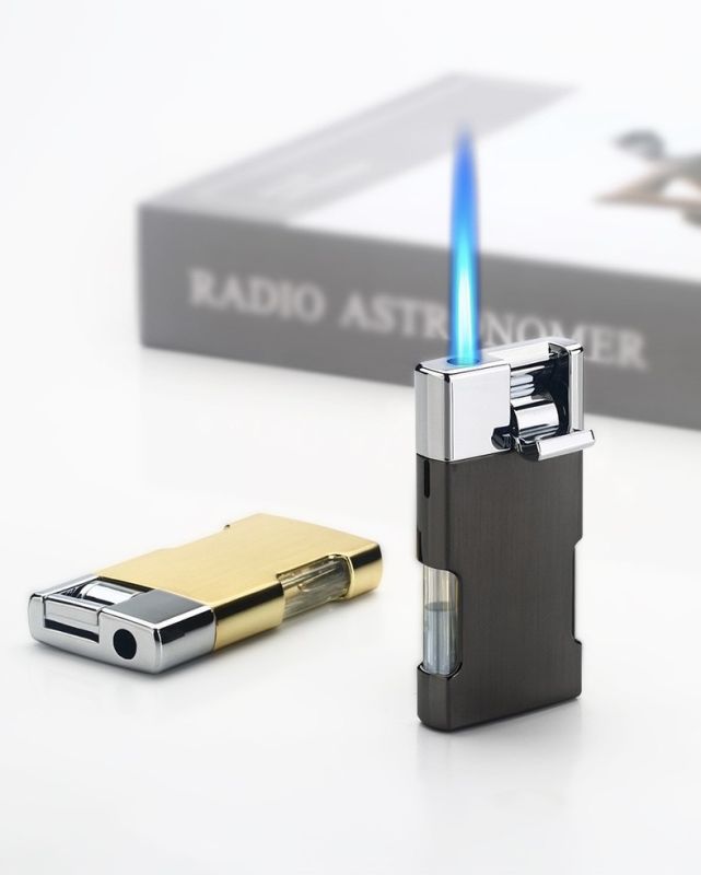 Турбо-запальничка Premium Gradient матово-чорного кольору