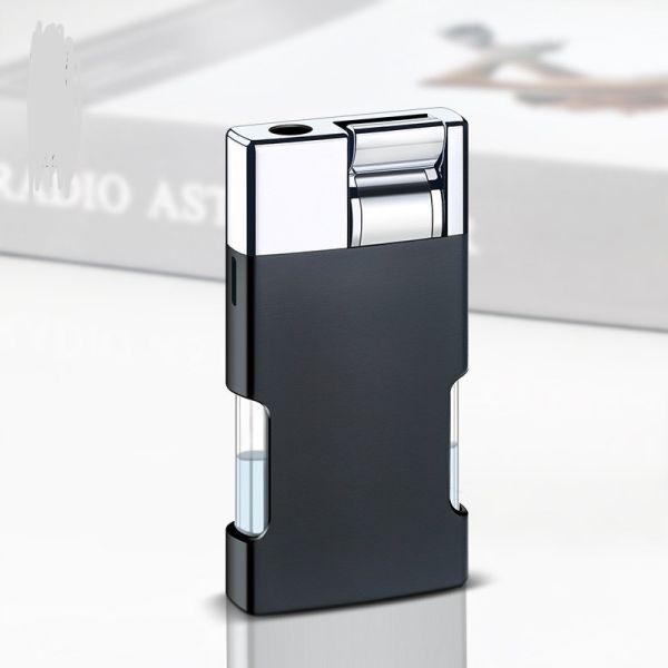 Турбо-запальничка Premium Gradient матово-чорного кольору