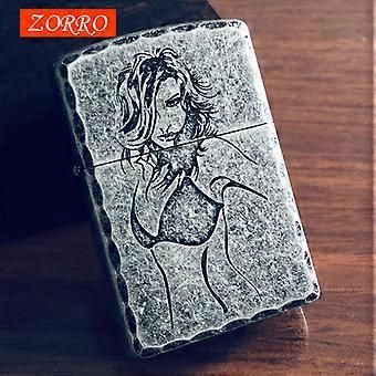 Бензинова запальничка Zorro «Vintage Pin-up» Дівчина