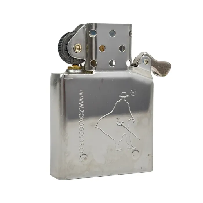 Бензинова запальничка Zorro Ultimate Justice Limited Edition, Brushed Gold/Silver