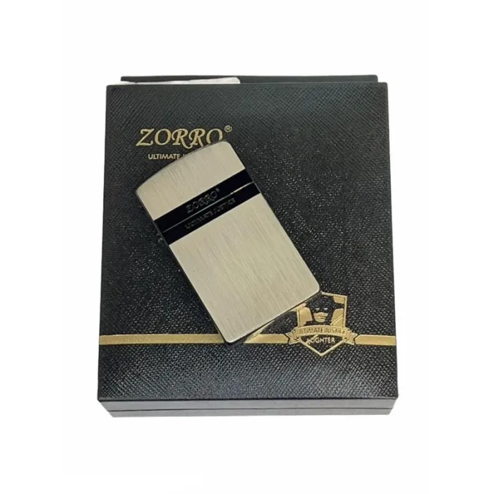 Бензинова запальничка Zorro "Ultimate Justice"(Найвище правосуддя) Комбінований хром