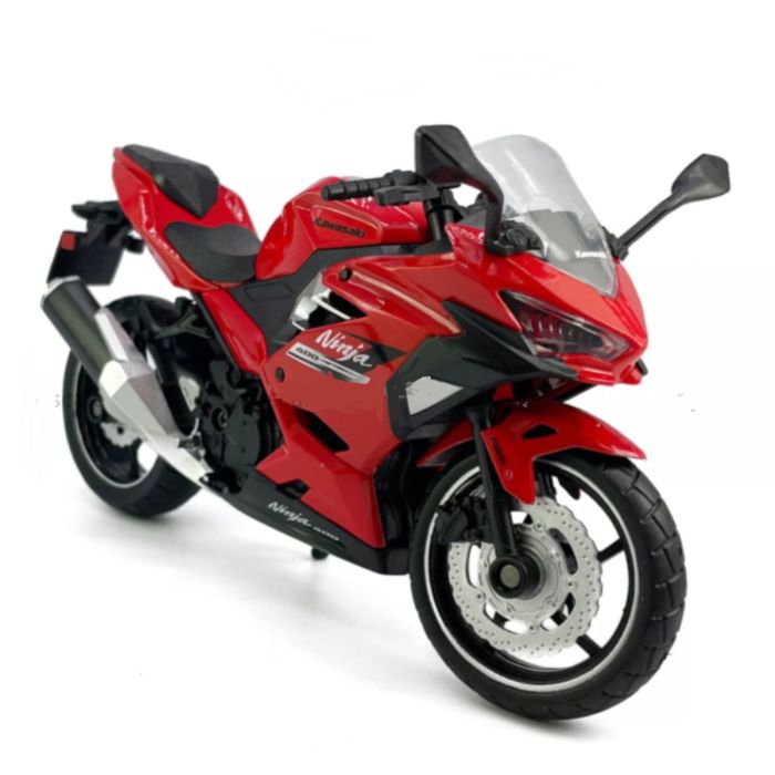 Колекційна модель мотоцикла CCA 1:12 Kawasaki Ninja 400 (Red) Червоний