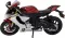 Колекційна масштабна модель мотоцикла Yamaha YZF-R1 (1:12) — Червоний металік