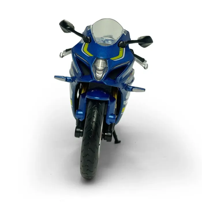 Колекційна масштабна модель мотоцикла Suzuki GSX-R1000 (1:12) — Синій металік