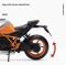 Масштабна модель мотоцикла KTM 1290 Super Duke R (1:12)