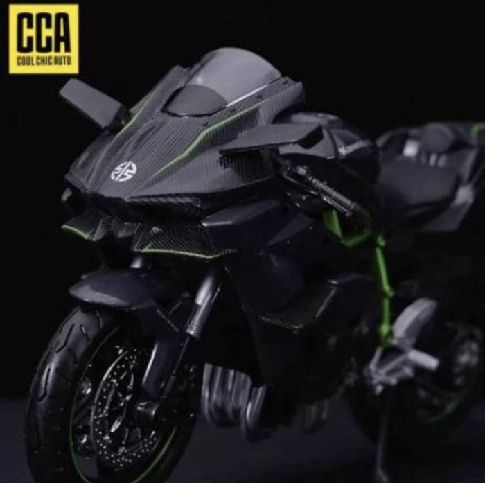 Колекційна масштабна модель мотоцикла Kawasaki Ninja H2 R (1:12)