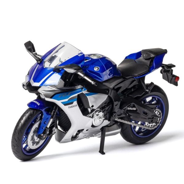 Колекційна масштабна модель мотоцикла Yamaha YZF-R1 (1:12) — Синій