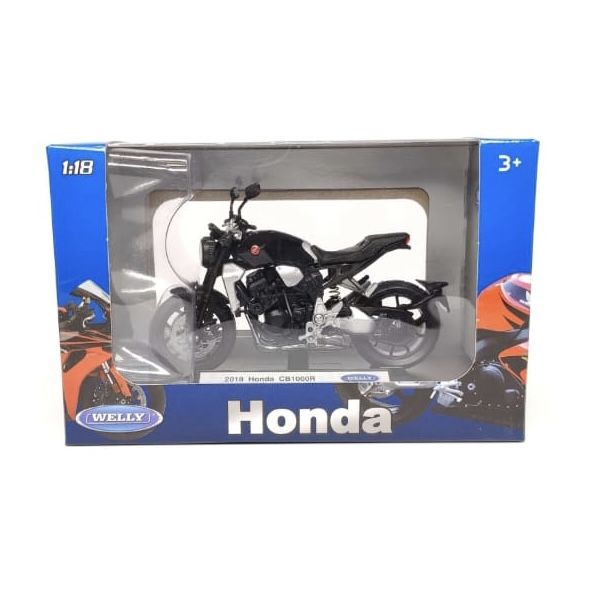 Колекційна модель мотоцикла Welly 2018 Honda CB1000R (Масштаб 1:18)