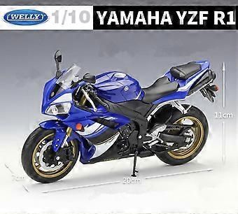 Колекційна модель мотоцикла Yamaha YZF-R1 (Welly, 1/10)
