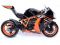 Колекційна масштабна модель мотоцикла KTM RC8 1190 R (Масштаб 1:10)