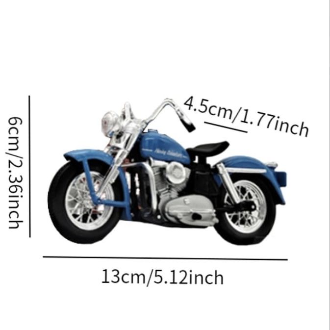 Колекційна модель мотоцикла Harley-Davidson 1952 K Model (Maisto, 1:18)