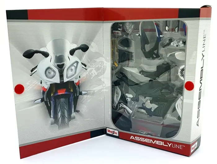 Збірна модель мотоцикла Maisto BMW S1000 RR (1:12) — Серія Assembly Linе
