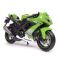 Колекційна модель мотоцикла Kawasaki Ninja ZX-10R (Maisto) — Масштаб 1:18 яскраво-зелена
