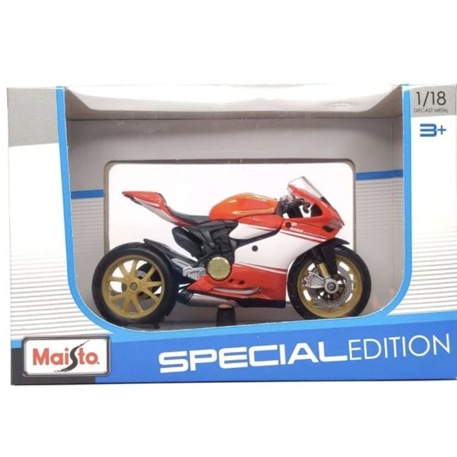 Колекційна модель мотоцикла Maisto Ducati 1199 Superleggera (1:18)