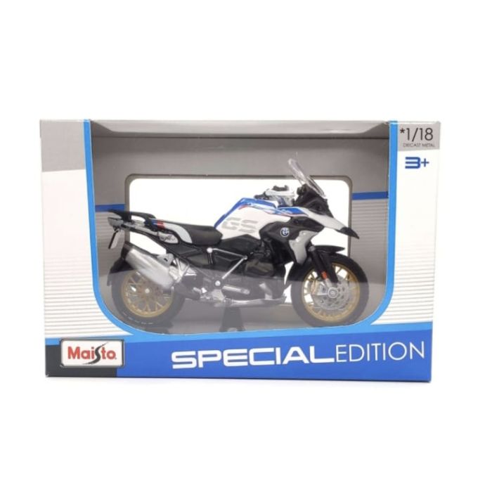 Колекційна модель мотоцикла BMW R1250 GS (Maisto) — Масштаб 1:18