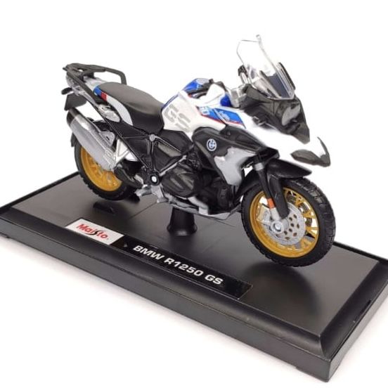 Колекційна модель мотоцикла BMW R1250 GS (Maisto) — Масштаб 1:18