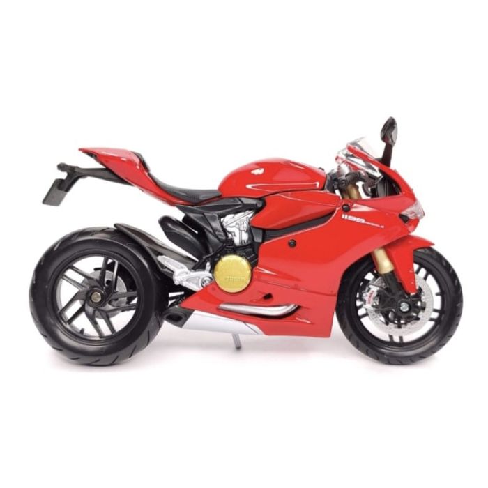 Колекційна модель мотоцикла Ducati 1199 Panigale — Масштаб 1:18 (Maisto) червона
