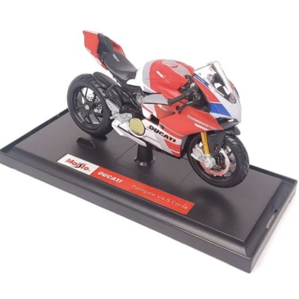 Колекційна модель мотоцикла Ducati Panigale V4 S Corse — Естетика швидкості у масштабі 1:18