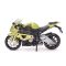 Колекційна модель мотоцикла BMW S1000RR — Масштаб 1:18 (Maisto Special Edition) золотисто-зелений металік