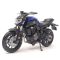 Колекційна модель мотоцикла Yamaha MT-07 (2018) — Maisto 1:18 Special Edition Blue з матовими чорними деталями