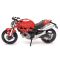Колекційна модель мотоцикла Maisto Ducati Monster 696 (Масштаб 1:18) яскраво-червоний