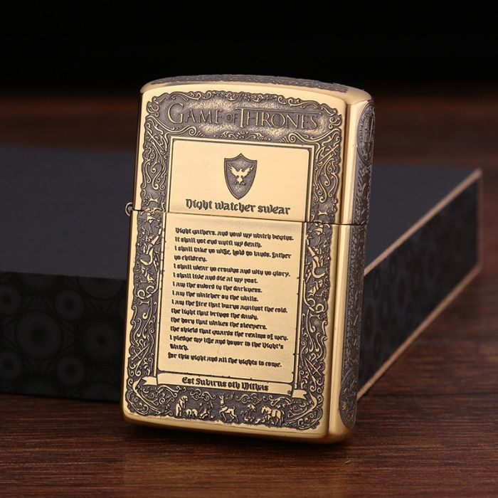 Бензинова запальничка Chief «Game of Thrones: Night's Watch» Гра Престолів