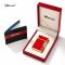 Елітна газова запальничка Derui R-09 Classic Red & Gold з фірмовим кліком