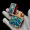 Ексклюзивна бензинова запальничка Koji з натуральним перламутром Абалон (Пауа)