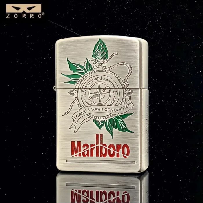 Бензинова запальничка Zorro "Marlboro - I Came, I Saw, I Conquered" Limited Edition (Колекційна серія)