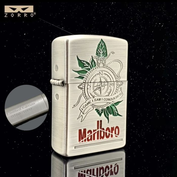 Бензинова запальничка Zorro "Marlboro - I Came, I Saw, I Conquered" Limited Edition (Колекційна серія)