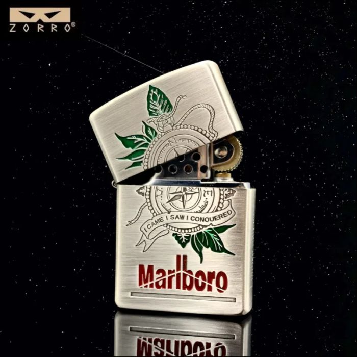 Бензинова запальничка Zorro "Marlboro - I Came, I Saw, I Conquered" Limited Edition (Колекційна серія)