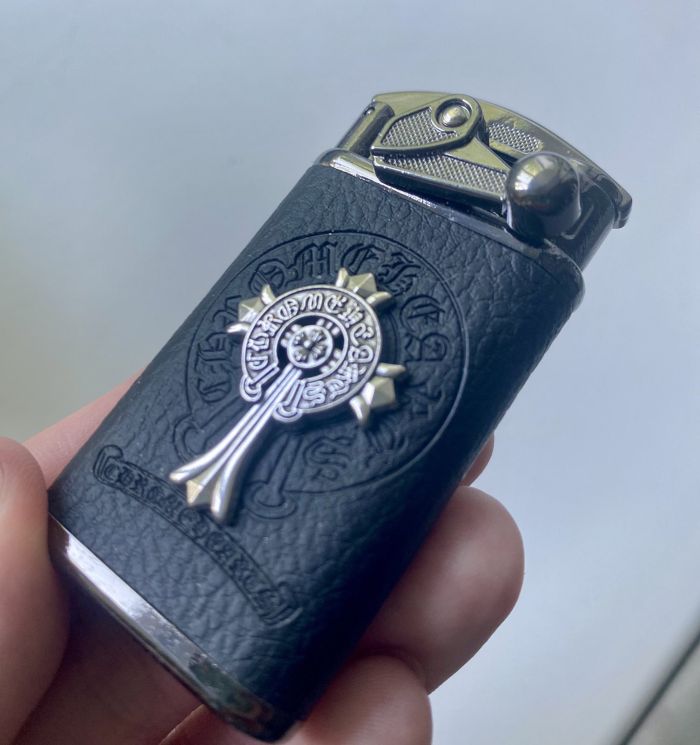 Газова турбо-запальничка з п'єзоелементом у готичному стилі (Хрест)