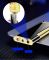 Газова турбо-запальничка для сигар Bondn — ультратонка, срібляста