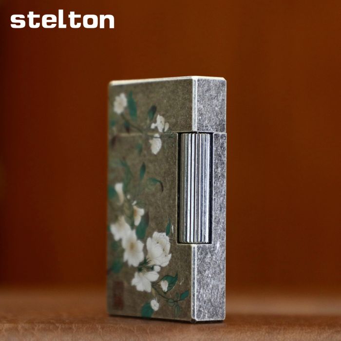 Газова запальничка Stelton "Antique Blossom" Білі Квіти