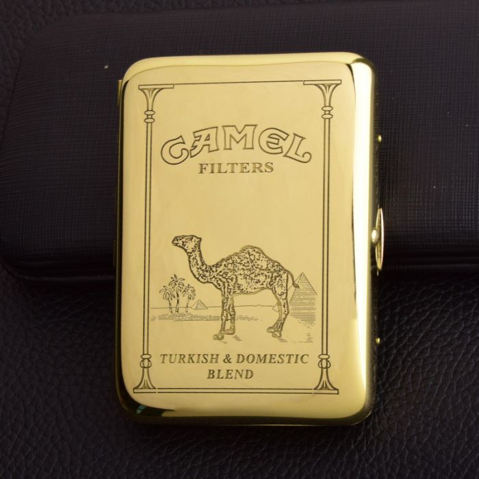 Портсигар з латуні для цигарок CAMEL