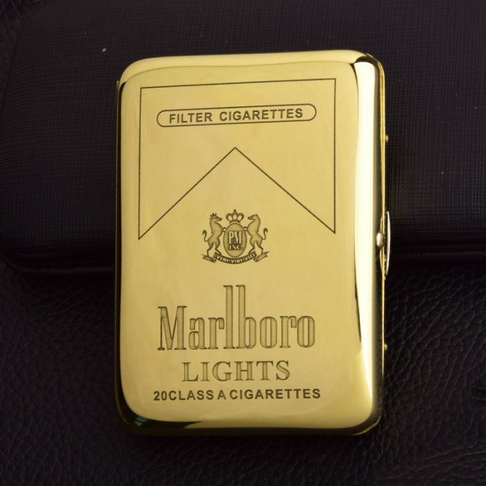 Портсигар з латуні для цигарок Marlboro